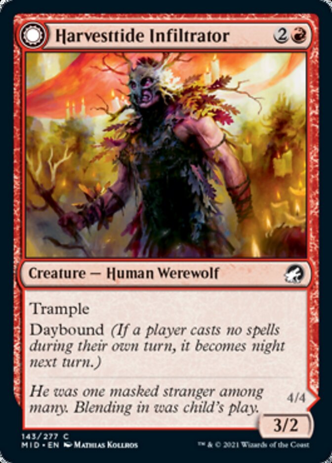 Harvesttide Infiltrator // Harvesttide Assailant [Innistrad: Midnight Hunt] | Good Games North