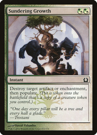 Sundering Growth [Return to Ravnica] | Good Games North