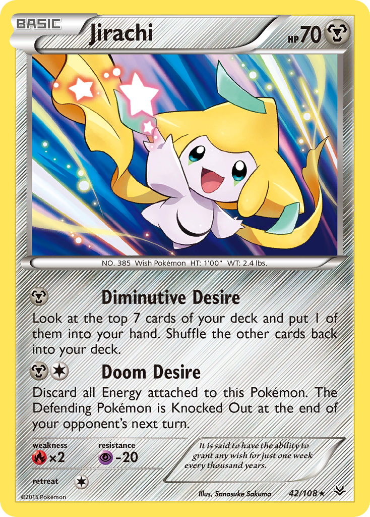 Jirachi (42/108) [XY: Roaring Skies] | Good Games North