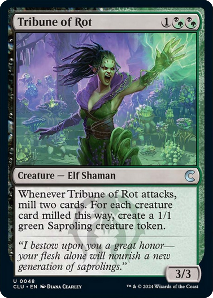 Tribune of Rot [Ravnica: Clue Edition] | Good Games North