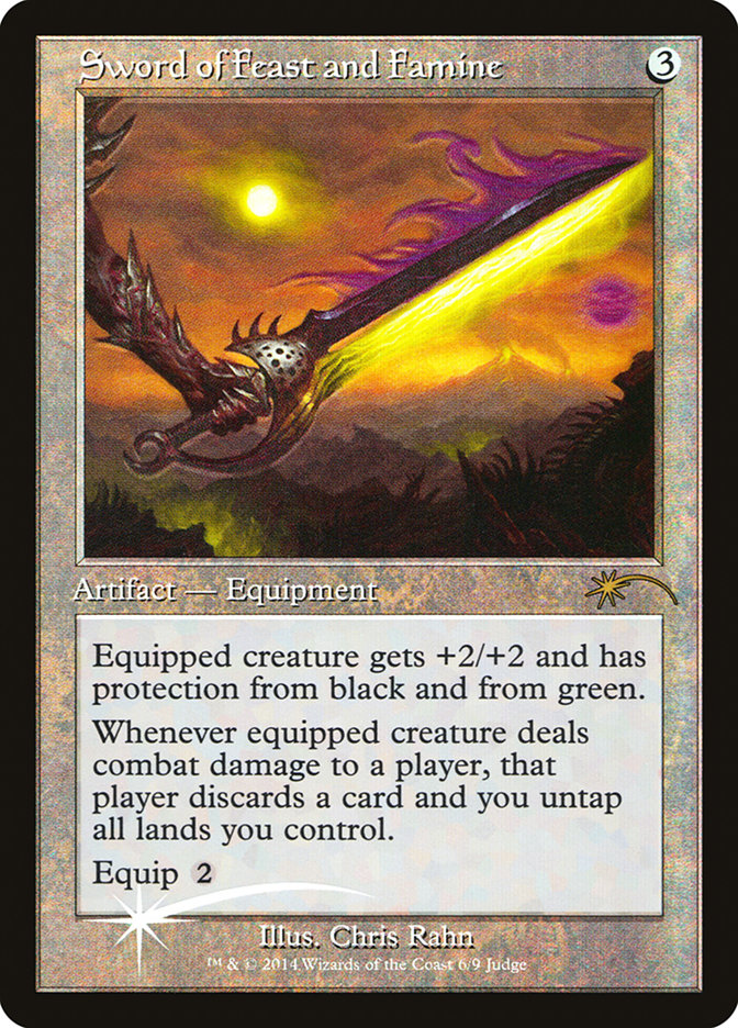 Sword of Feast and Famine [Judge Gift Cards 2014] | Good Games North