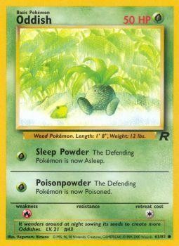 Oddish (63/82) [Team Rocket Unlimited] | Good Games North