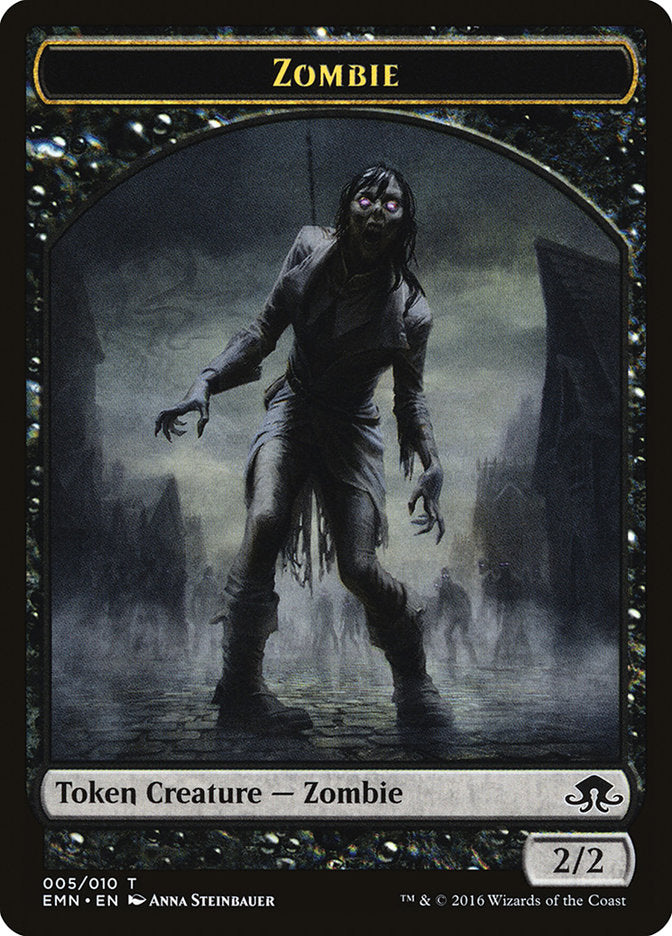 Zombie (005/010) [Eldritch Moon Tokens] | Good Games North