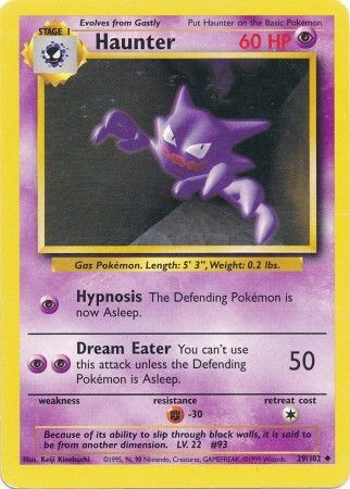 Haunter (29/102) [Base Set Unlimited] | Good Games North