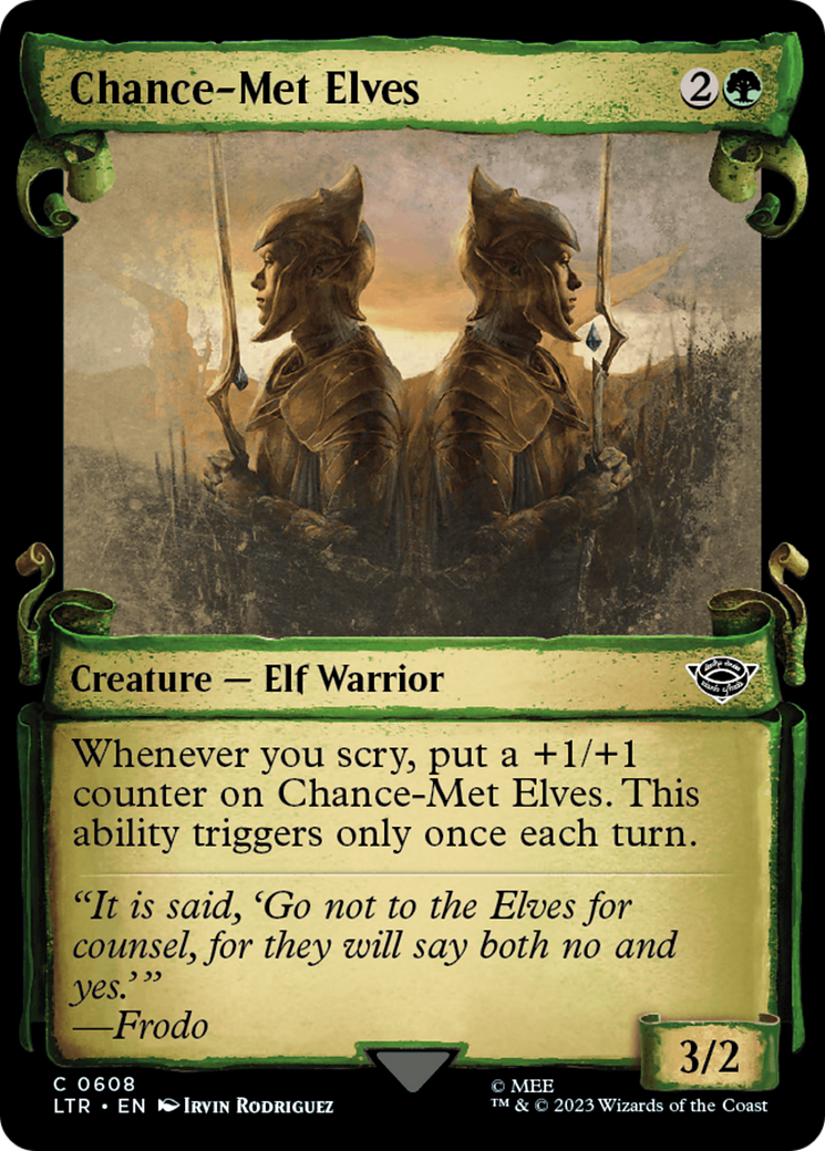 Chance-Met Elves [The Lord of the Rings: Tales of Middle-Earth Showcase Scrolls] | Good Games North