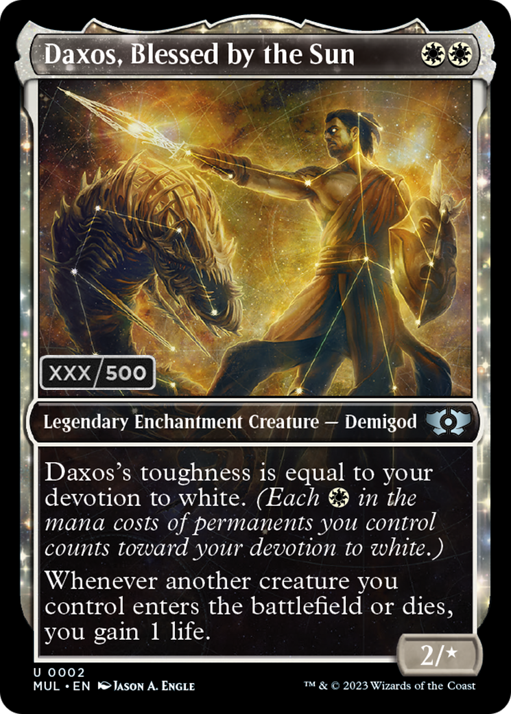 Daxos, Blessed by the Sun (Serialized) [Multiverse Legends] | Good Games North