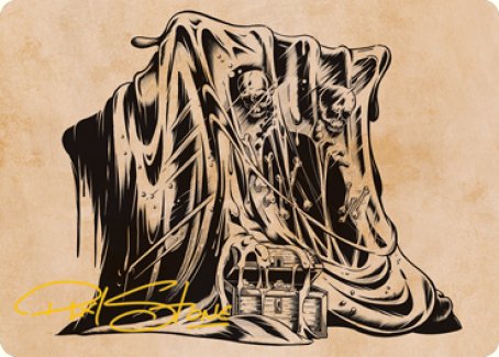 Gelatinous Cube (Showcase) Art Card (Gold-Stamped Signature) [Dungeons & Dragons: Adventures in the Forgotten Realms Art Series] | Good Games North