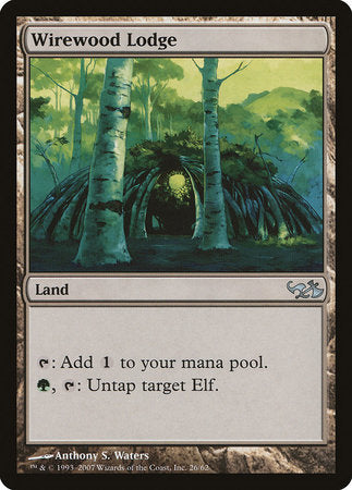 Wirewood Lodge [Duel Decks: Elves vs. Goblins] | Good Games North