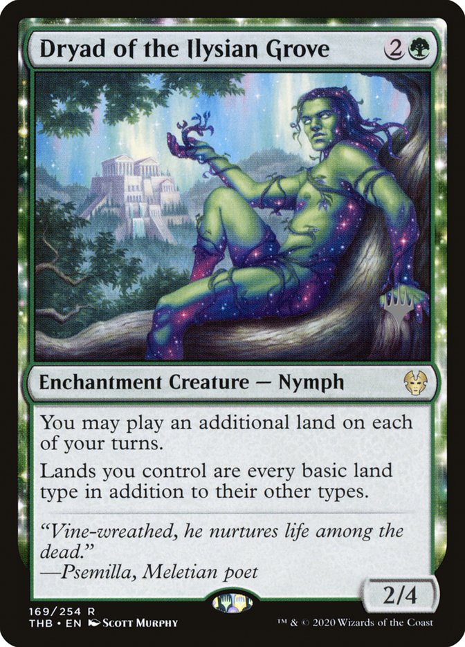 Dryad of the Ilysian Grove (Promo Pack) [Theros Beyond Death Promos] | Good Games North