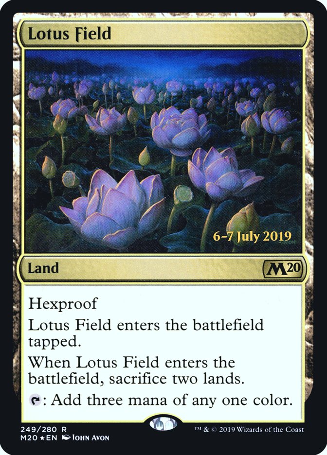 Lotus Field  [Core Set 2020 Prerelease Promos] | Good Games North