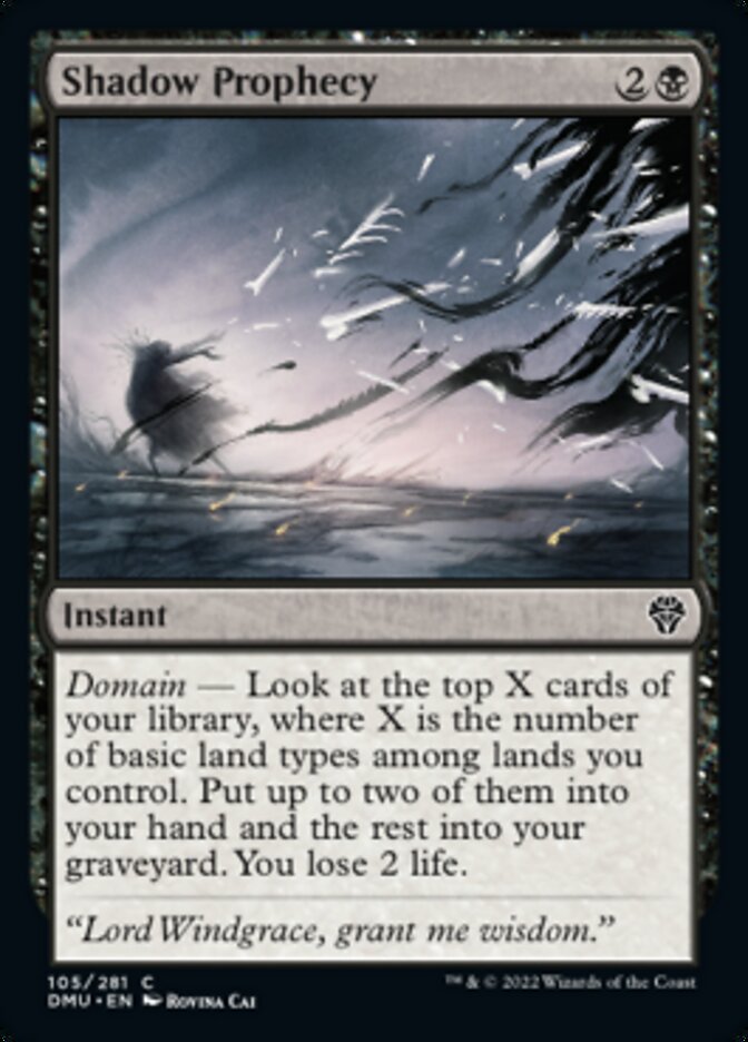 Shadow Prophecy [Dominaria United] | Good Games North