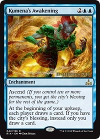 Kumena's Awakening [Rivals of Ixalan Promos] | Good Games North