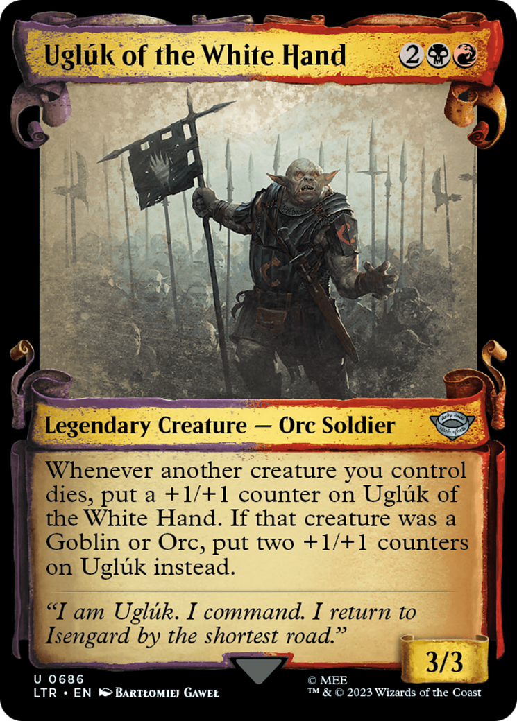 Ugluk of the White Hand [The Lord of the Rings: Tales of Middle-Earth Showcase Scrolls] | Good Games North