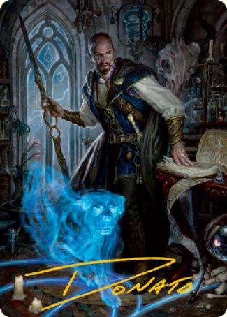 Mordenkainen Art Card (Gold-Stamped Signature) [Dungeons & Dragons: Adventures in the Forgotten Realms Art Series] | Good Games North