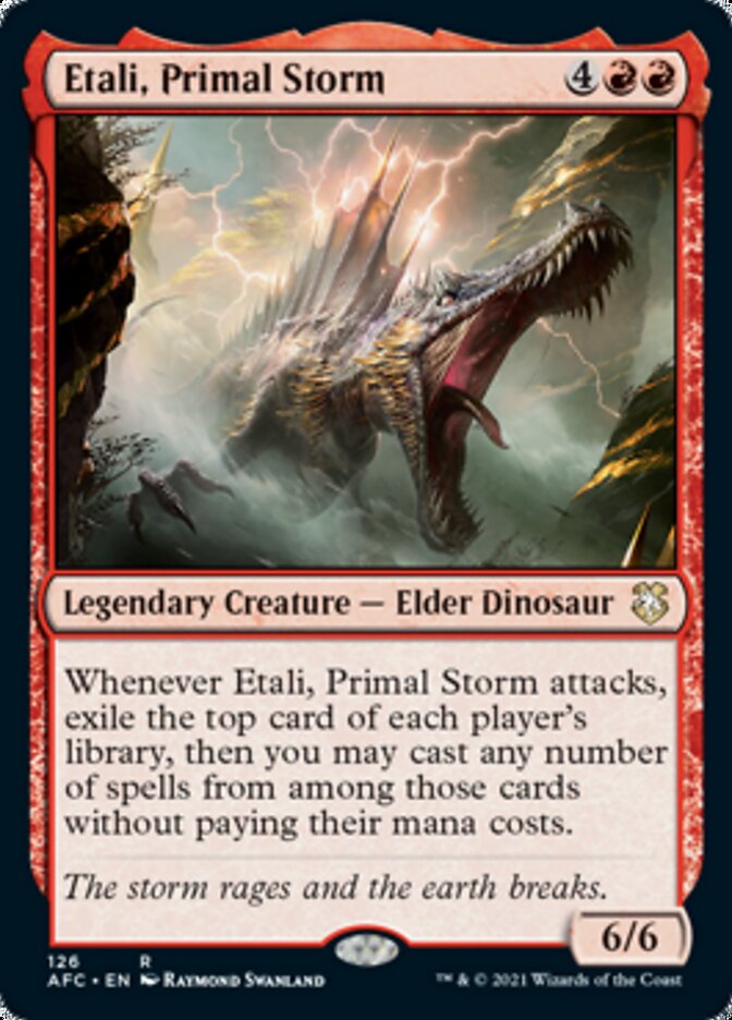 Etali, Primal Storm [Dungeons & Dragons: Adventures in the Forgotten Realms Commander] | Good Games North