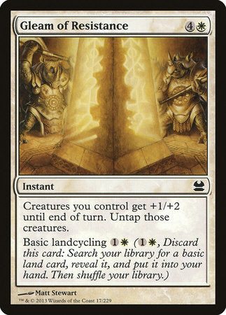 Gleam of Resistance [Modern Masters] | Good Games North