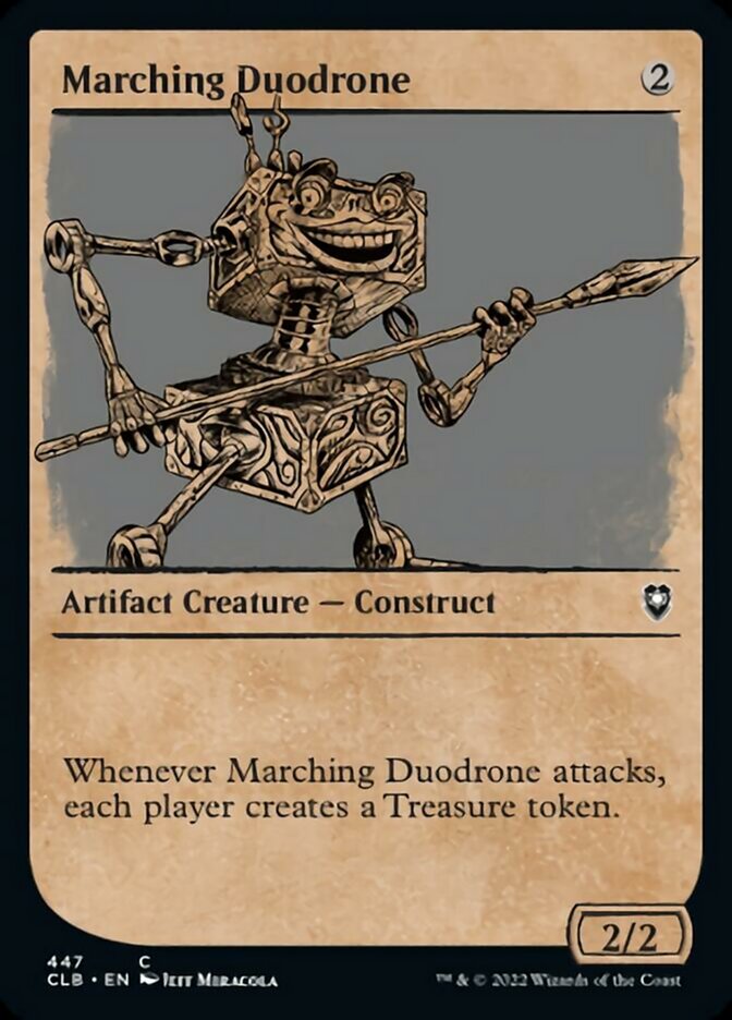 Marching Duodrone (Showcase) [Commander Legends: Battle for Baldur's Gate] | Good Games North
