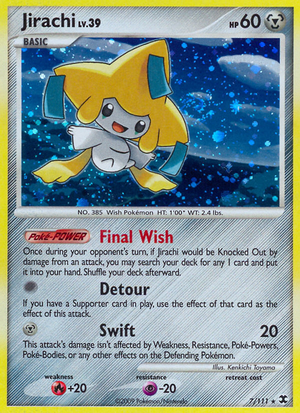 Jirachi (7/111) [Platinum: Rising Rivals] | Good Games North