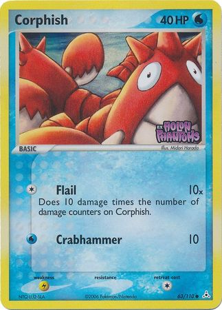 Corphish (63/110) (Stamped) [EX: Holon Phantoms] | Good Games North