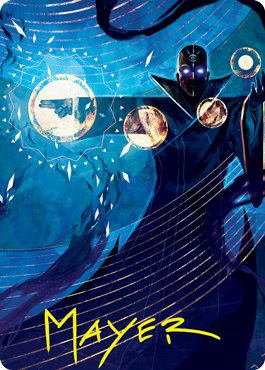 Negate Art Card (Gold-Stamped Signature) [Strixhaven: School of Mages Art Series] | Good Games North