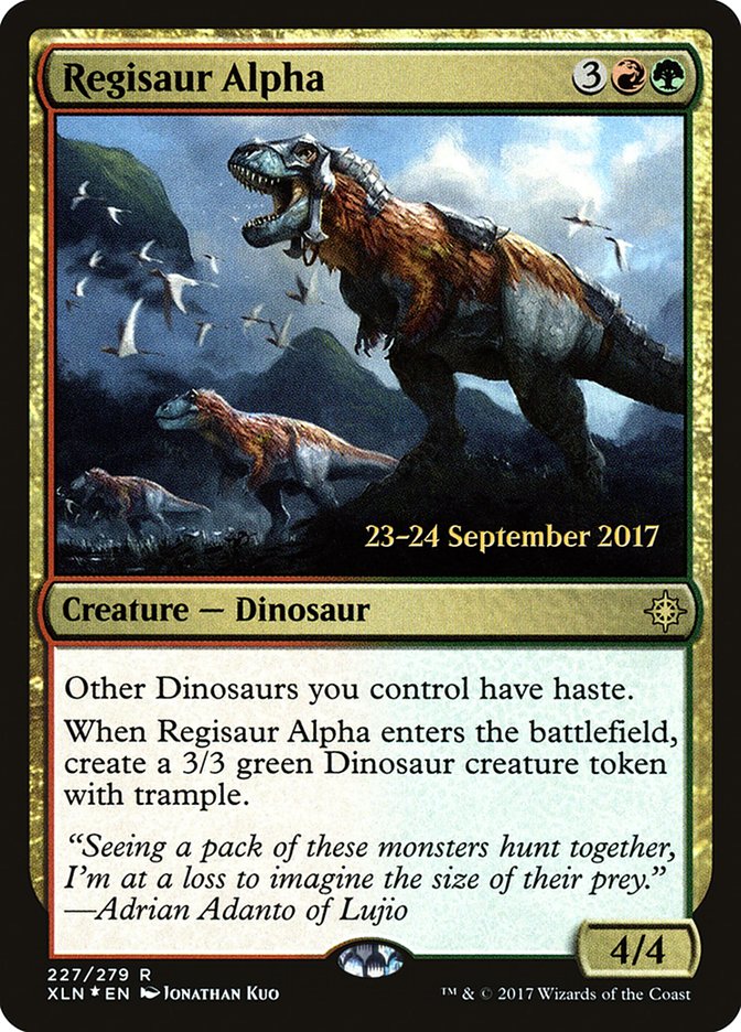 Regisaur Alpha  [Ixalan Prerelease Promos] | Good Games North