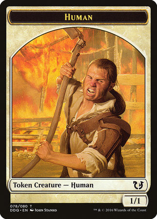 Human Token [Duel Decks: Blessed vs. Cursed] | Good Games North