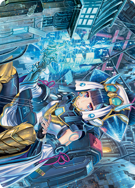 Covert Technician Art Card [Kamigawa: Neon Dynasty Art Series] | Good Games North