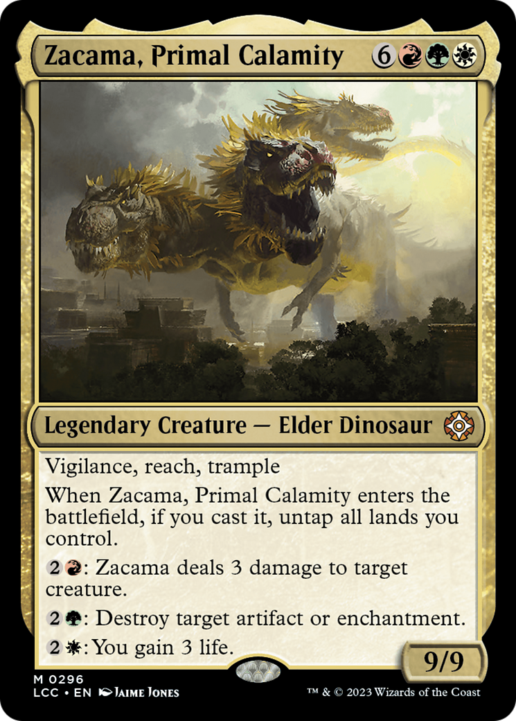 Zacama, Primal Calamity [The Lost Caverns of Ixalan Commander] | Good Games North