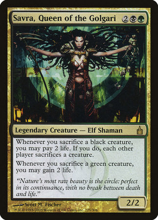 Savra, Queen of the Golgari [Ravnica: City of Guilds] | Good Games North