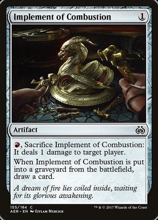 Implement of Combustion [Aether Revolt] | Good Games North