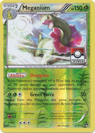 Meganium (3/122) (League Promo) [XY: BREAKpoint] | Good Games North