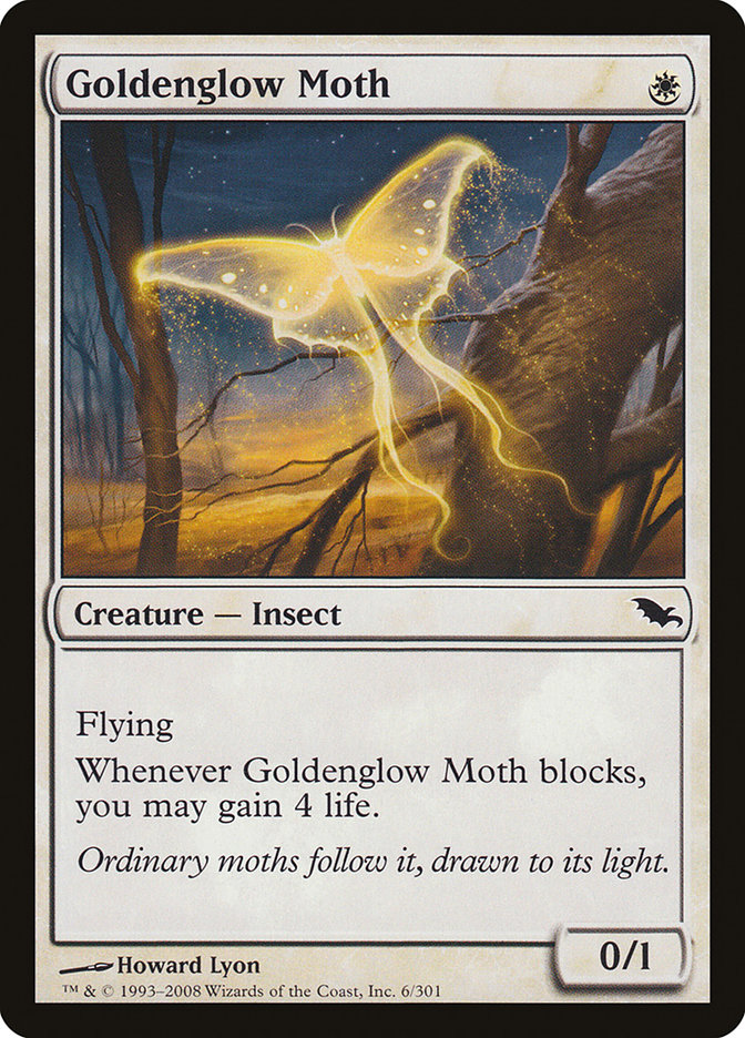 Goldenglow Moth [Shadowmoor] | Good Games North
