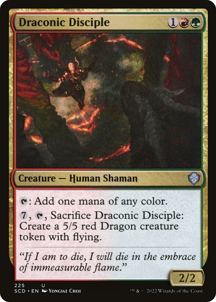 Draconic Disciple [Starter Commander Decks] | Good Games North