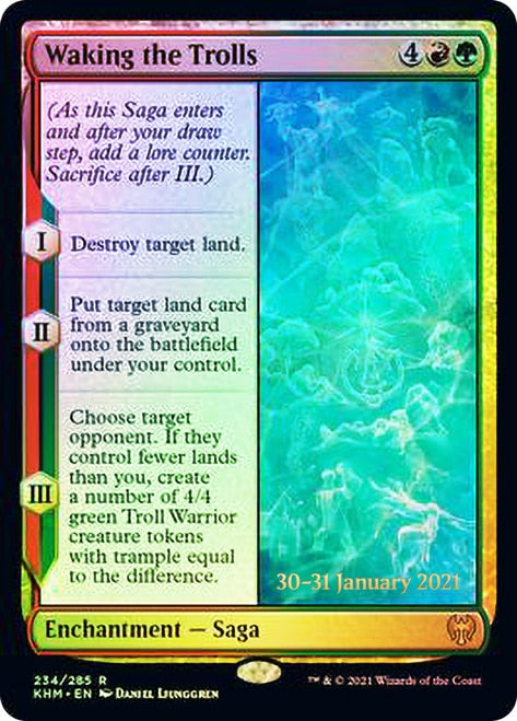 Waking the Trolls [Kaldheim Prerelease Promos] | Good Games North