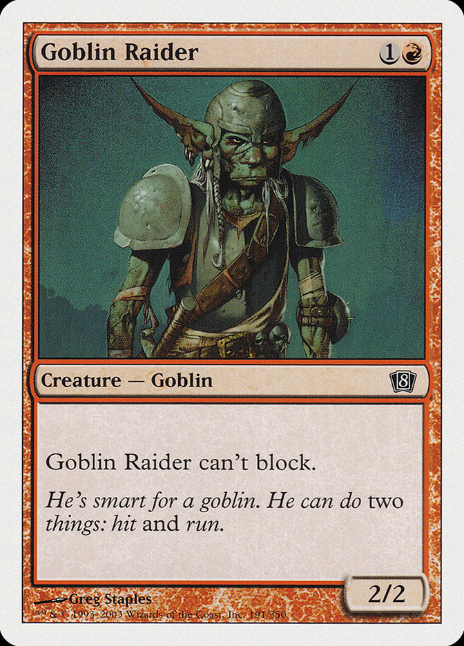 Goblin Raider [Eighth Edition] | Good Games North