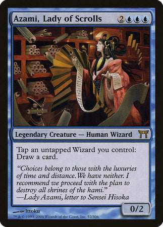 Azami, Lady of Scrolls [Champions of Kamigawa] | Good Games North