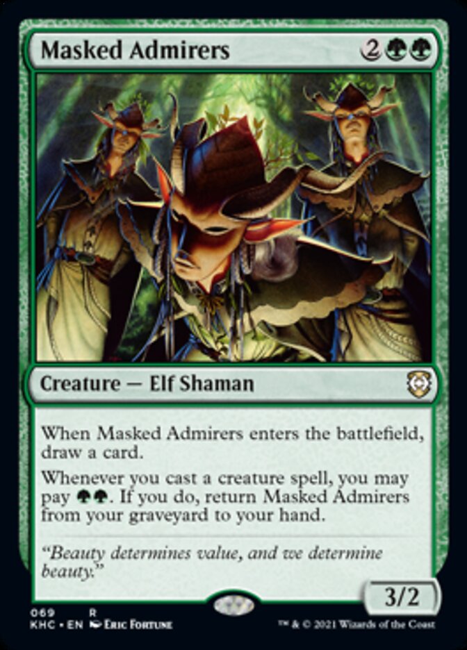 Masked Admirers [Kaldheim Commander] | Good Games North