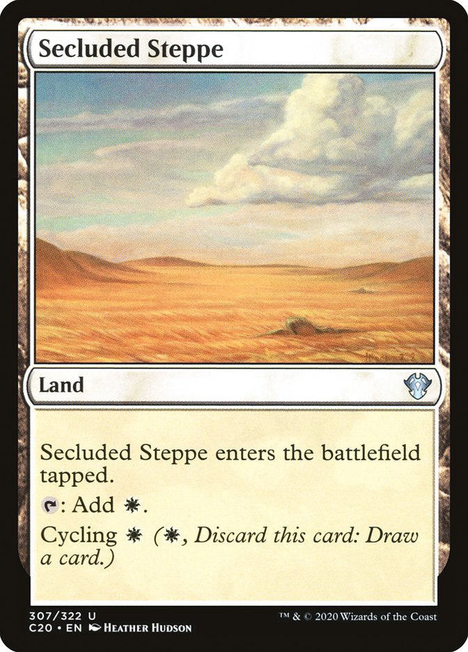 Secluded Steppe [Commander 2020] | Good Games North