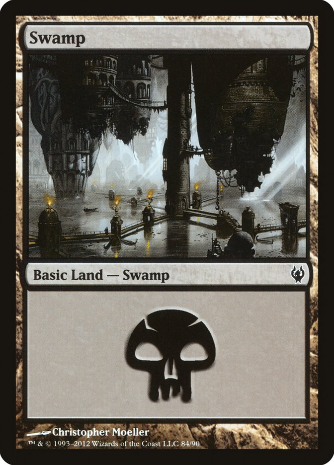 Swamp (84) [Duel Decks: Izzet vs. Golgari] | Good Games North