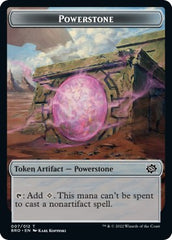 Powerstone // Golem Double-Sided Token [The Brothers' War Tokens] | Good Games North