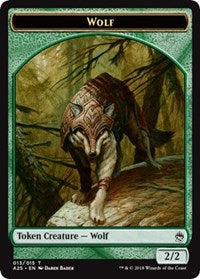 Wolf Token (013) [Masters 25 Tokens] | Good Games North