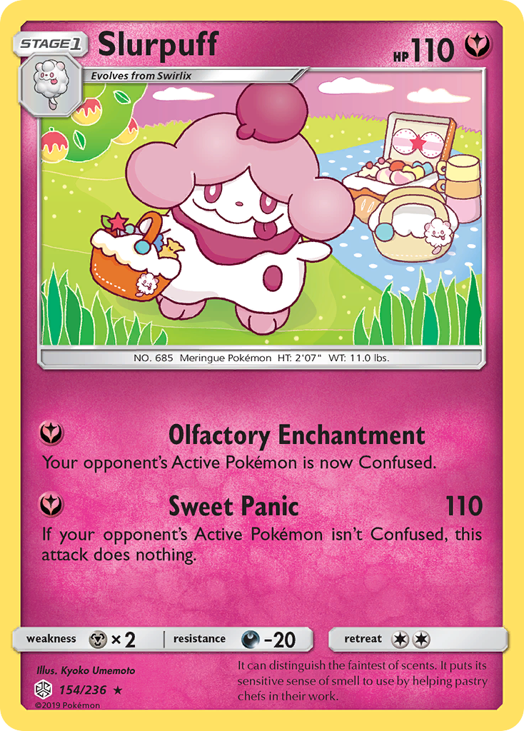 Slurpuff (154/236) [Sun & Moon: Cosmic Eclipse] | Good Games North