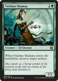 Viridian Shaman [Duel Decks: Elves vs. Inventors] | Good Games North