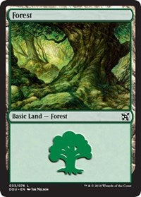 Forest (33) [Duel Decks: Elves vs. Inventors] | Good Games North