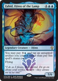 Zahid, Djinn of the Lamp (Draft Weekend) [Dominaria Promos] | Good Games North
