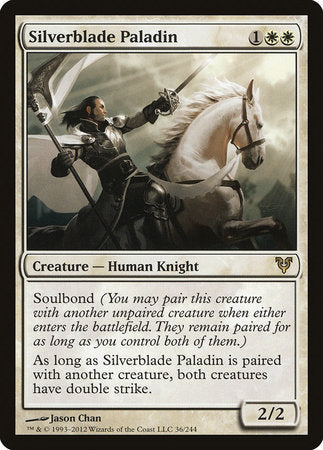 Silverblade Paladin [Avacyn Restored] | Good Games North