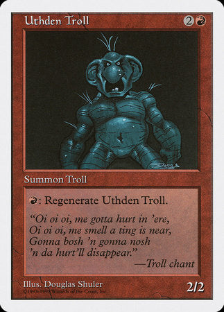 Uthden Troll [Anthologies] | Good Games North