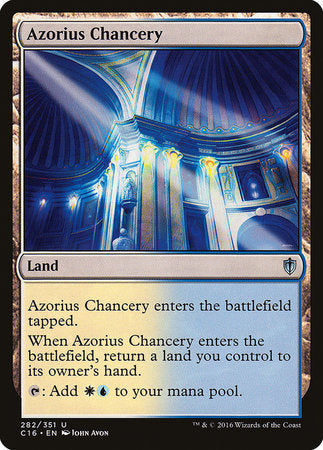 Azorius Chancery [Commander 2016] | Good Games North
