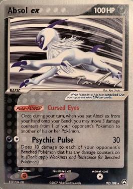 Absol ex (92/108) (Legendary Ascent - Tom Roos) [World Championships 2007] | Good Games North