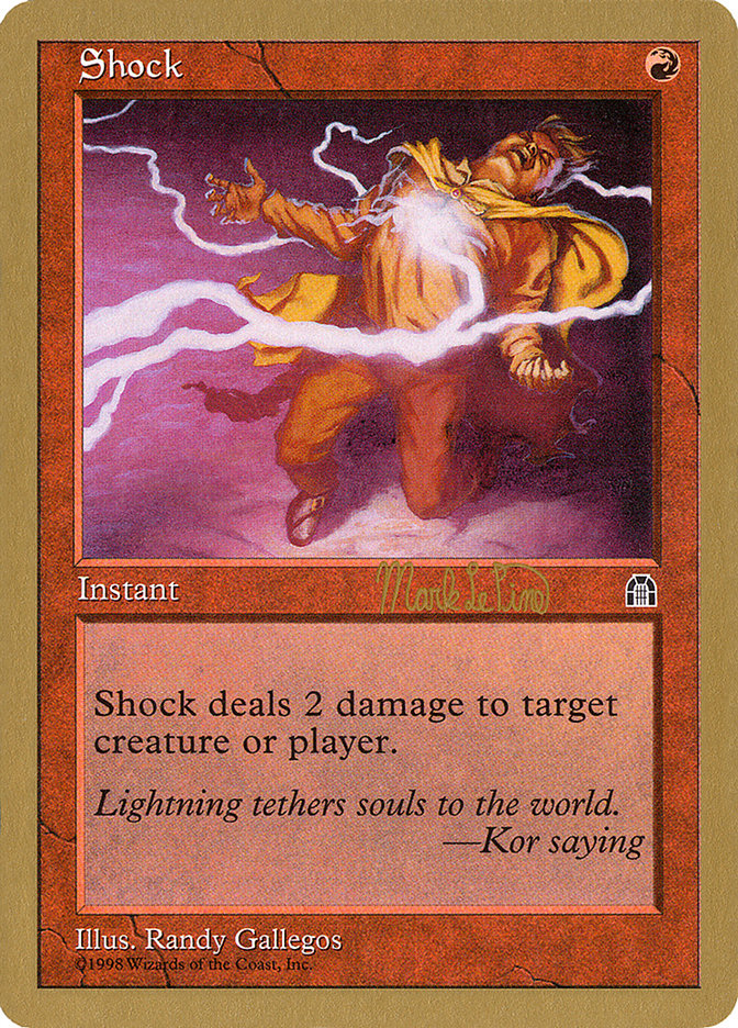 Shock (Mark Le Pine) [World Championship Decks 1999] | Good Games North